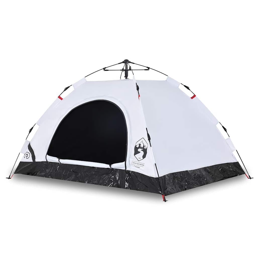Vidaxl 3-Season Tent, White, Blackout, Quick Setup
