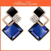 Womens Eardrop Earrings Plastic Rhombic Party Jewelry Korean Style