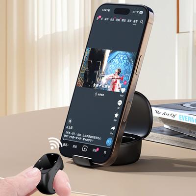 Afstandsbediening BT Camera Video-opname Afstandsbediening Paginaomdraaier Clicker Afstandsbediening Scrollring voor iPhone Android