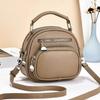 Women handbag and purses PU Leather Crossbody Shoulder Bags small vintage Multi-layer Lady Totes Cell phe Wallet borsa