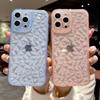 Diamond Pattern Phone Case For IPhone 16 15 14 13 12 Pro Max 11 XS XR 7 8 Plus SE2/SE3 Transparent Shockproof Back Cover