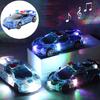Inertial Toy Police Car With Light And Music For Boys