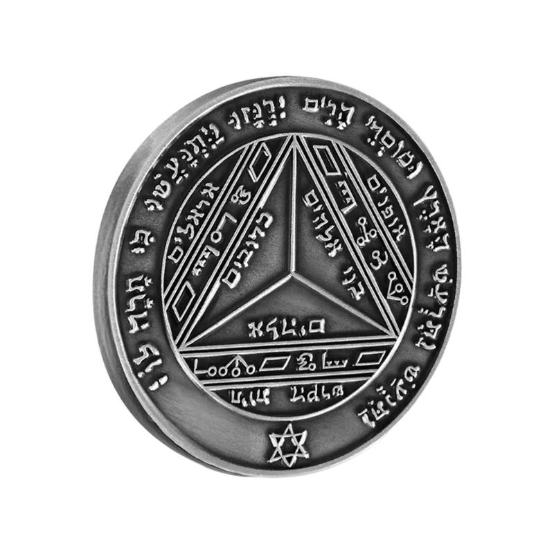

Alloys Meditations Coin Ritual Altar Coin Amulet Jewelry Home Decoration for Blessing And Decorative Gifts Enduring
