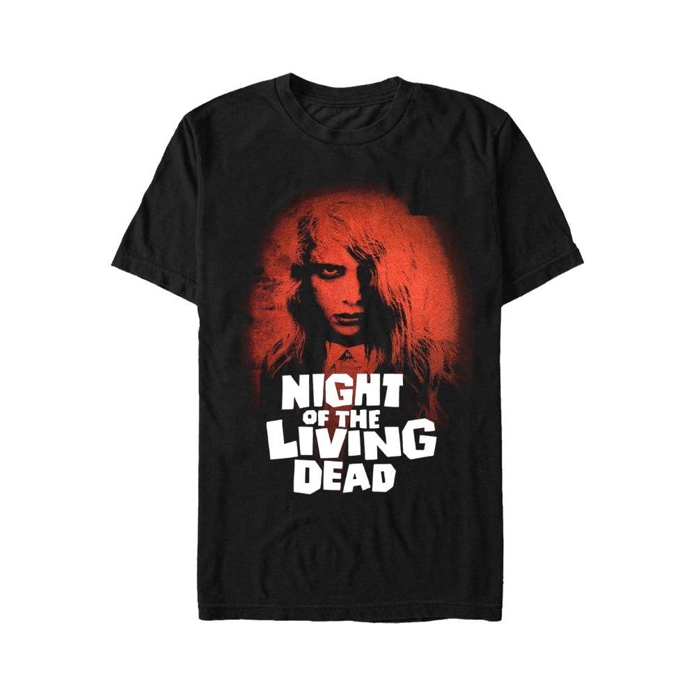 Night of The Living Dead Retro Zombie Horror Movie Graphic T-Shirt Men Women Classic Spooky Casual Streetwear Tee S