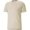 Minimalist Sports Breathable Crew Neck Casual Short Sleeve T-Shirt Men Tops Khaki 523204-88