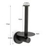 Modern Stainless Steel Wall Mount Toilet Paper Holder For Hotels And Restaurants