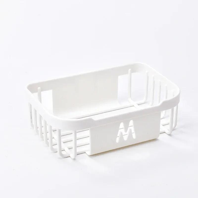 Punch-Free Toilet Paper Shelf Bathroom Kitchen Tissue Box Wall-Mounted Sticky Storage Box Toilet Paper Holder Roll Paper