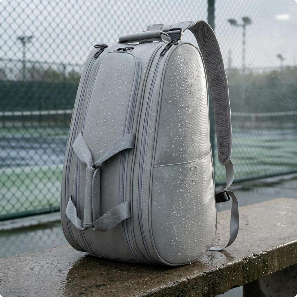 Tennis Racket Backpack Large Capacity Bag Waterproof Pickleball for Men and Women,