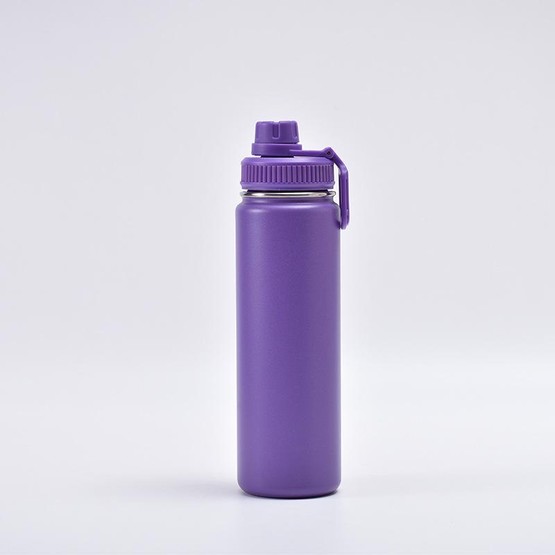 Stainless Steel Vacuum Thermos Cup Insulated Water Cup Sports Bottle Water Bottle Stainless Steel Portable Leakproof Outdoor Cup