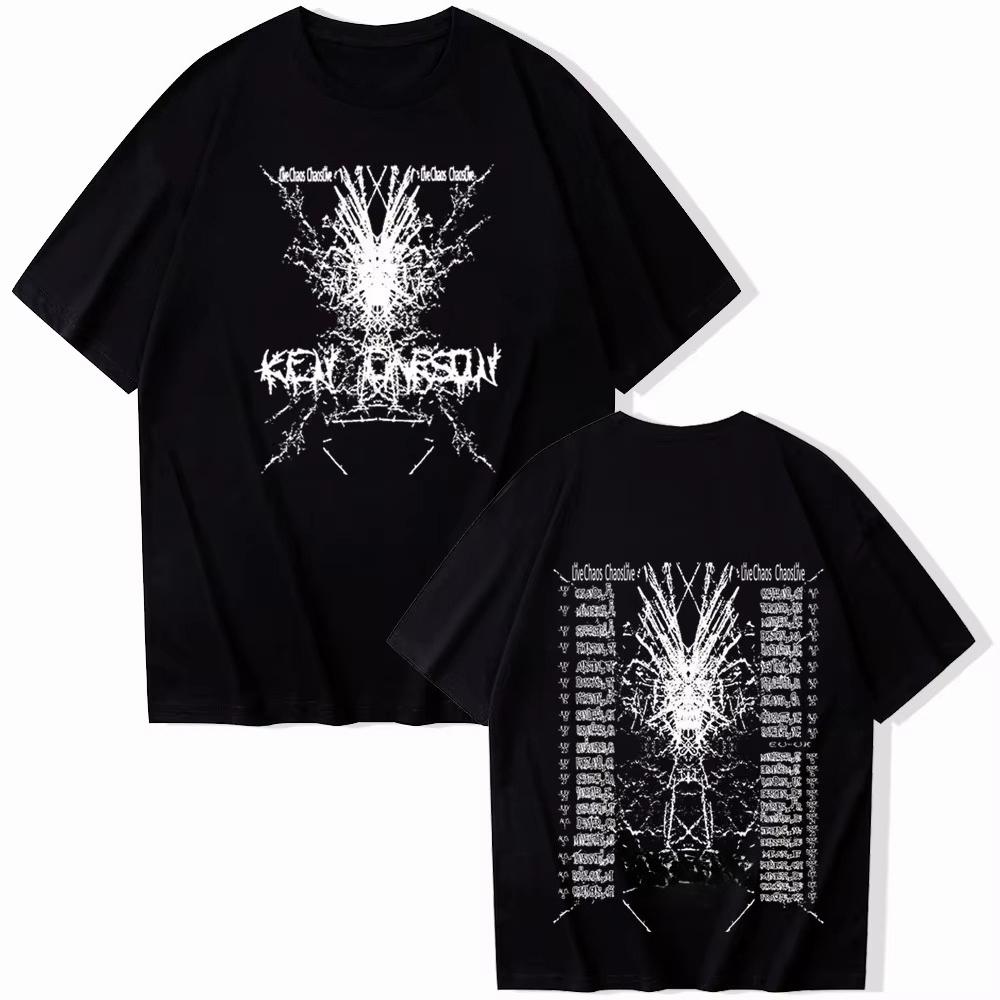 

Ken Carson World Tour Cotton T Shirt Men Women Hip Hop Tee Short Sleeve Tshirt Summer Gift For Fans Autumn and winter innerwear L