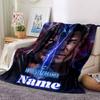 Custom Name Sniper Skull Artwork blanket for Couch & Bed, Plush Cozy Fuzzy Blanket Super Soft & Warm Blankets for Fall and Winter. 0908192