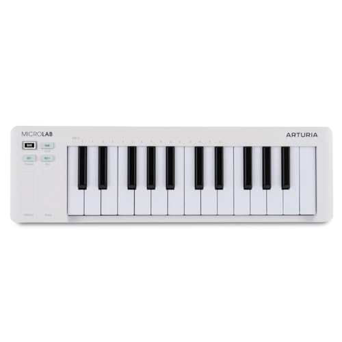 Arturia Arturia Arturia Keyboard Controller MicroLab MK3 25 Keyboard/Velocity Compatible High Def...