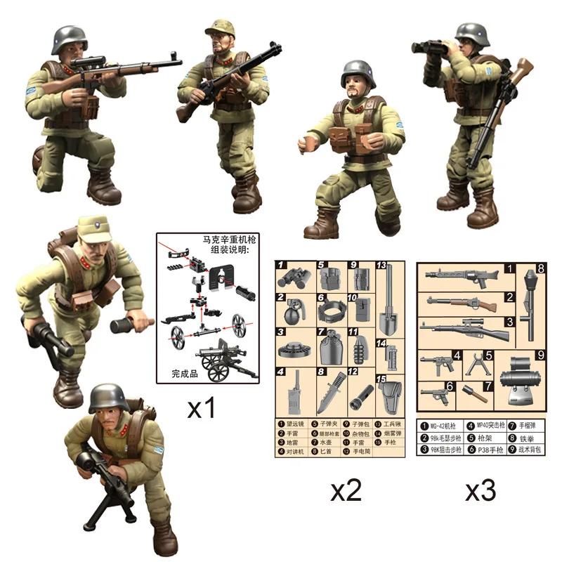 Classic Building Blocks Toy Action Figure Bricks Puzzle Toy Compatible Assemble Model For Kids Children's Educational Toy Gift
