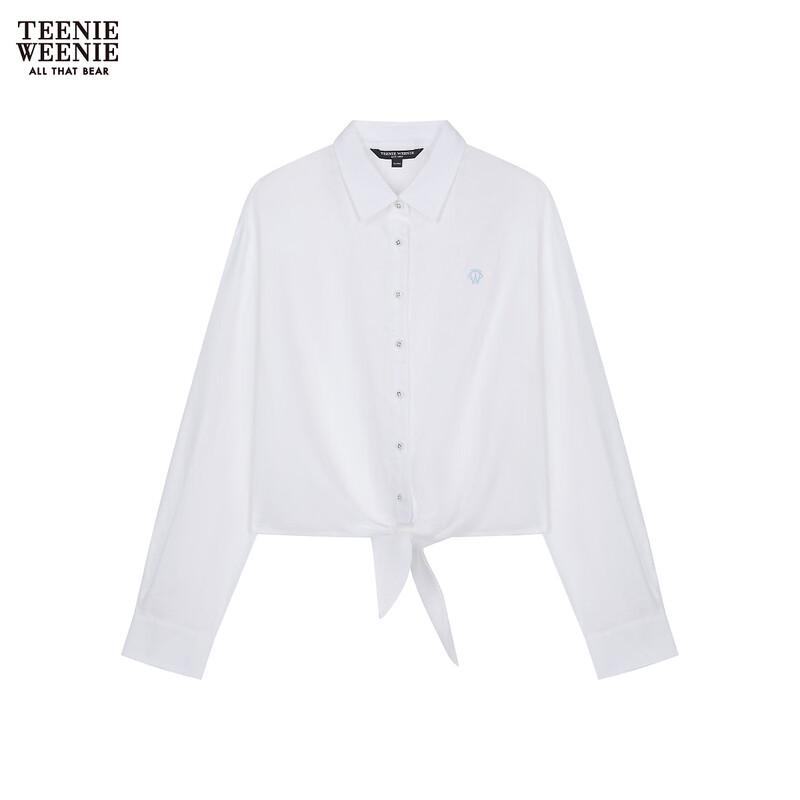 

Teenie Weenie Women s Summer 2026 Knot Design Long Sleeve Shirt L