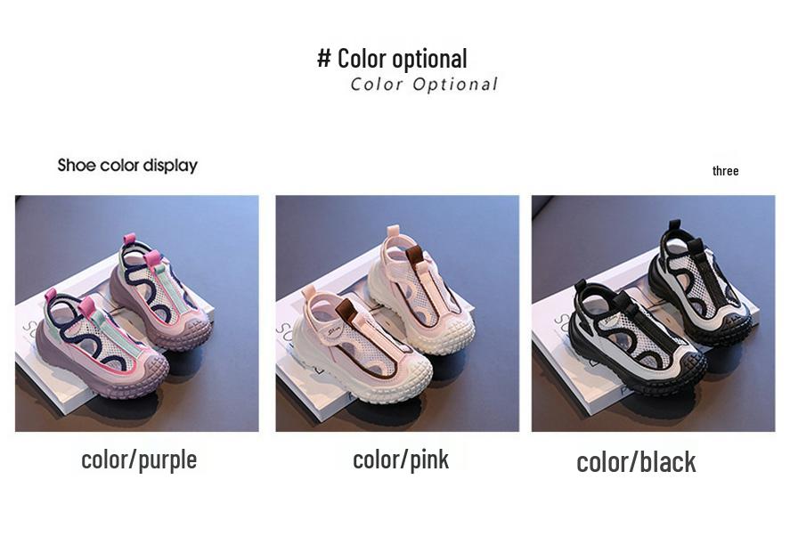 Summer Non-Slip Wear-Resistant Girls' Fashion Sandals - Stylish and Durable for Medium To Large Children