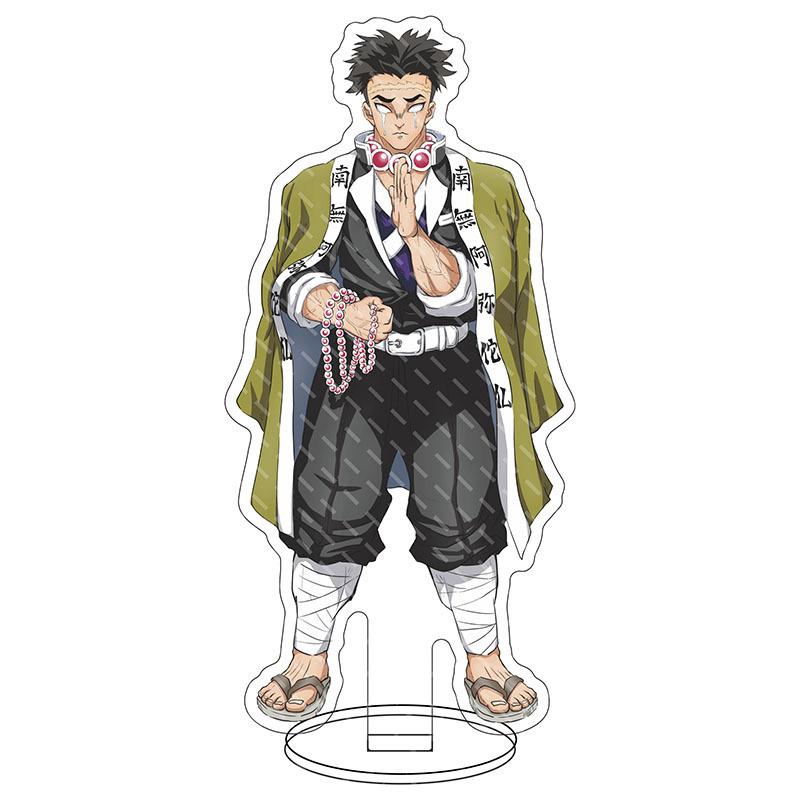 Demon Slayer: Kimetsu no Yaiba stand Tanjiro Nezuko double-sided high-definition acrylic ornament anime Halloween gift 16cm