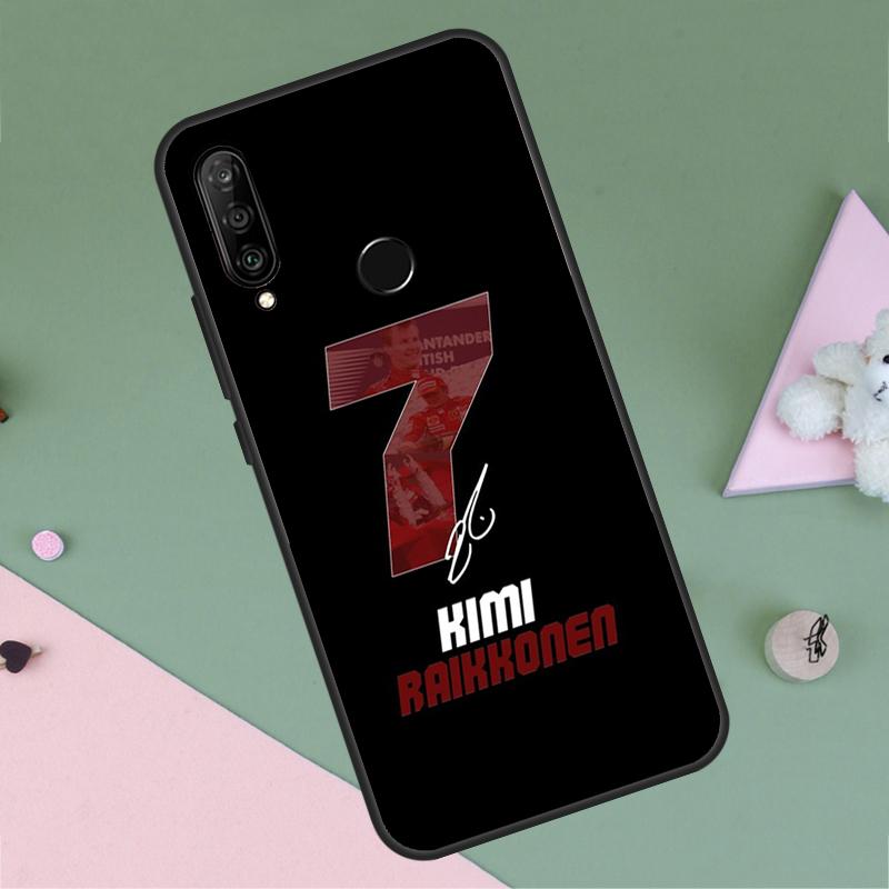 Kimi Raikkonen For Huawei P40 P20 P30 Lite P60 Pro Nova 10 9 SE 5T 12i 12s 11i Y91 Y90 Y60 Y70 Y72 Y61 Case