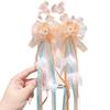 Retro 2026 Fairy Tassel Hair Clips for Girls - Non-damaging Hanfu Bow Knot Ribbons