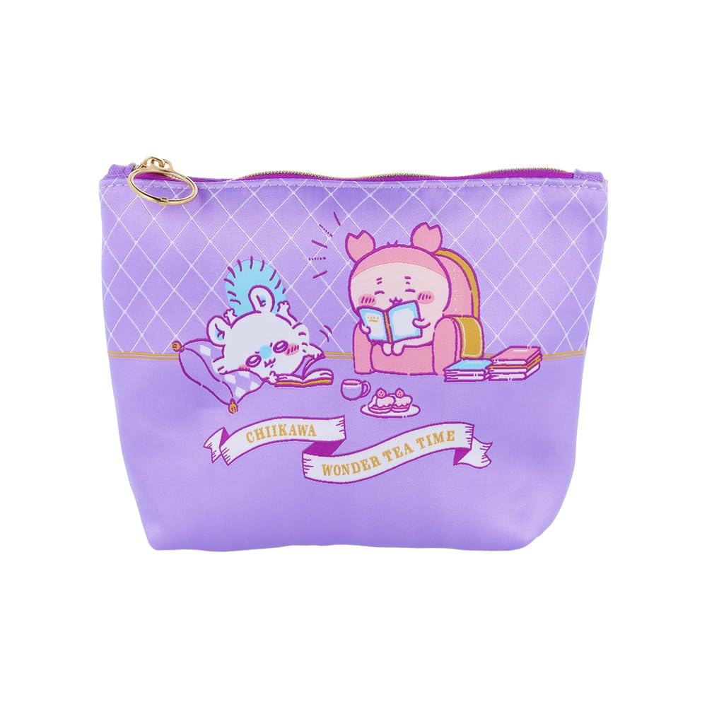 Stationery Chiikawa Boat Wonder Tea Tea Time S2332272 Sun-Star Pouch, Shape, Time, B,
