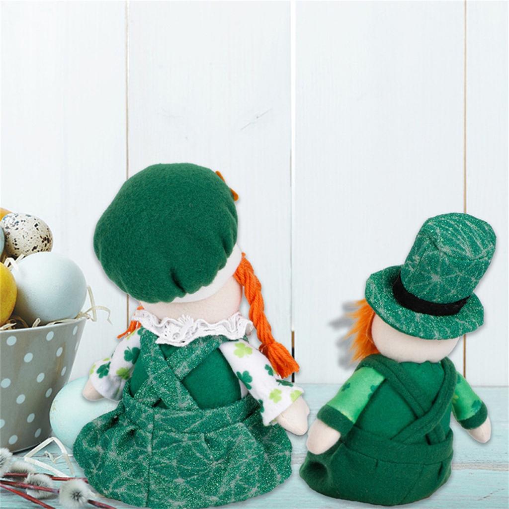 Patricks Day Dwarfs Irish Leprechaun Decor Long Leg Faceless Scandinavian Rudolph Home Party Supplies St. Patrick's Day Ornament