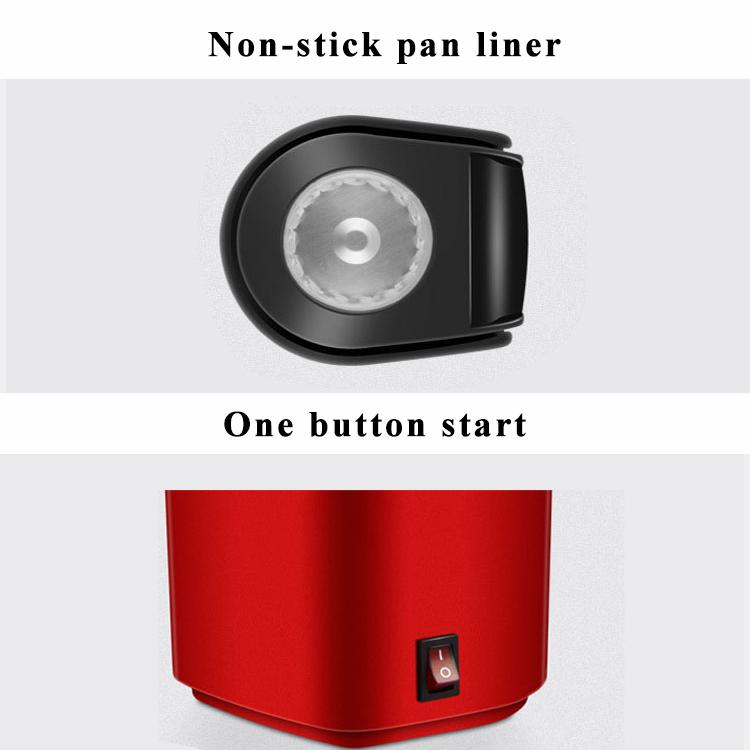 Mini Electric Hot Air Popcorn Maker for Home Use
