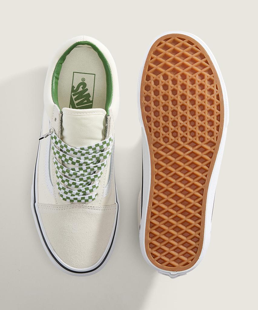 Vans Old School Star - Marshmallow:Green / Vn000D6Wbom1