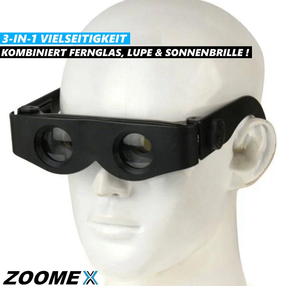 ZOOMEX Binoculars Glasses Field Glasses Magnifying Glass Telescope Fishing Hunting 400% Magnification