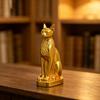 3,74 Zoll hohe ägyptische Katzen-Göttin Bastet Statue, Bastet Figur Ornament des Alten Ägypten Sammlerstücke Heimdekorationen