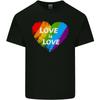 LGBT Love Is Love Gay Pride Day Awareness Unisexs Light Cotton TShirt