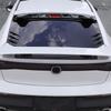 1 Pair Car Rear Windshield Sticker Decoration Side Splitter Trim Window Louver Sunshade Rear Window Side Spoiler Splitter