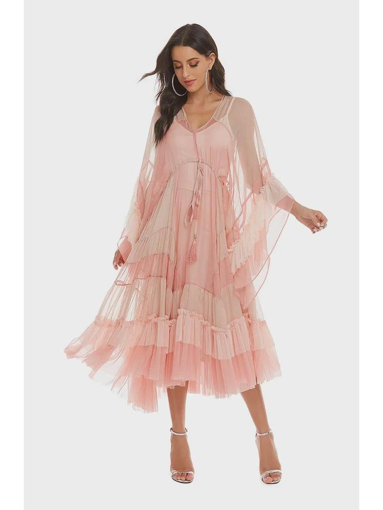 2024 Bohemian Long Skirt Beach Dress - Summer Holiday Style