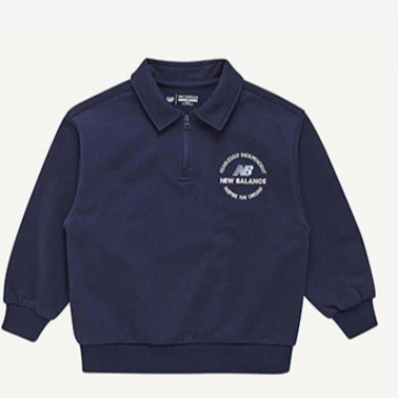 New Balance Half Zip Up Set Up Nk9yd1752u 59 Long Sleeve Tee