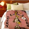 Cartoon L-Lucky L-Luke Throw Flannel Throw Blanket, Lightweight Cozy, Durable Washable Cute Cool
