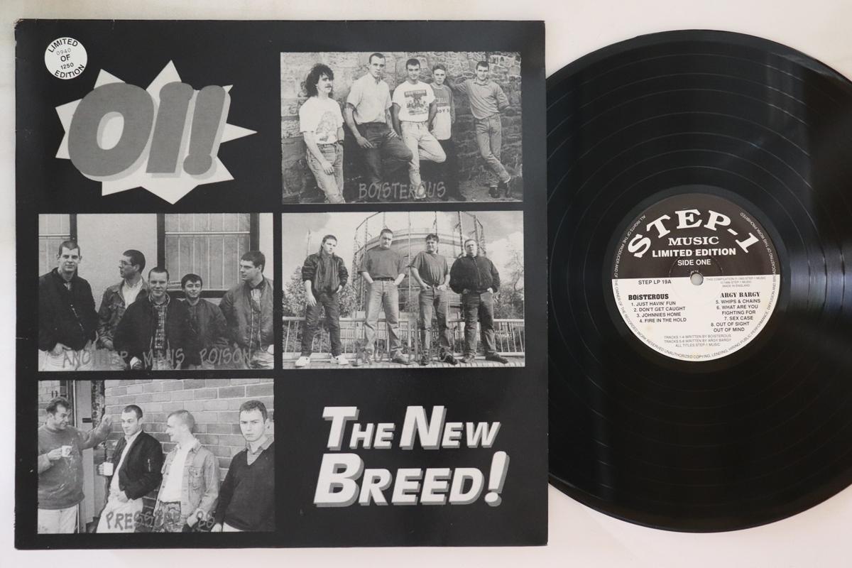 

LP Record VARIOUS Oi The New Breed STEPLP19 STEP1 MUSIC 1993 UK Rock Used