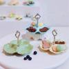 Miniature Dollhouse Pastry Plate Mini Doll Accessories New Biscuit Dish  For Girl Toy