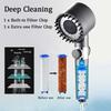 Shower Head for Bathroom Shower Knobs Shower Head Filtered Household Adjustable High Pressure Water Massage Head