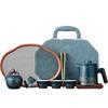 High-end Gift Box Business Portable Set, One Pot of Four Cups, Business Trip Car Travel Tea Set Business