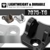 NICECNC For Yamaha YZ125 YZ250 2005-2023 Footpeg Footrests Mount Bracket Lower 12MM For Yamaha YZ125X 2017-2023 YZ250X 2016-2023