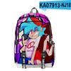 Cartoon Youthful School Bags Unisex Friday Night Funkin Travel Bags 3D Print Oxford Waterproof Notebook multifunction Backpacks