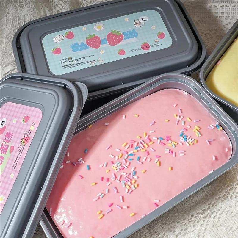 Giant Container Cake Squishies Fragrant Slow Rebound Bread Squeeze Relief Sensory Toy Decompression Anti-stress Healing Toy Gift