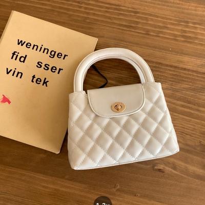 Borsa a Mano Piccola Stile Fragranza con Diamanti per Donna Nuova Borsa Estiva di Alta Gamma Borsa a Tracolla da Donna
