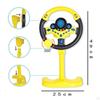 Interactive Kids Steering Wheel Toy with Educational Sounds