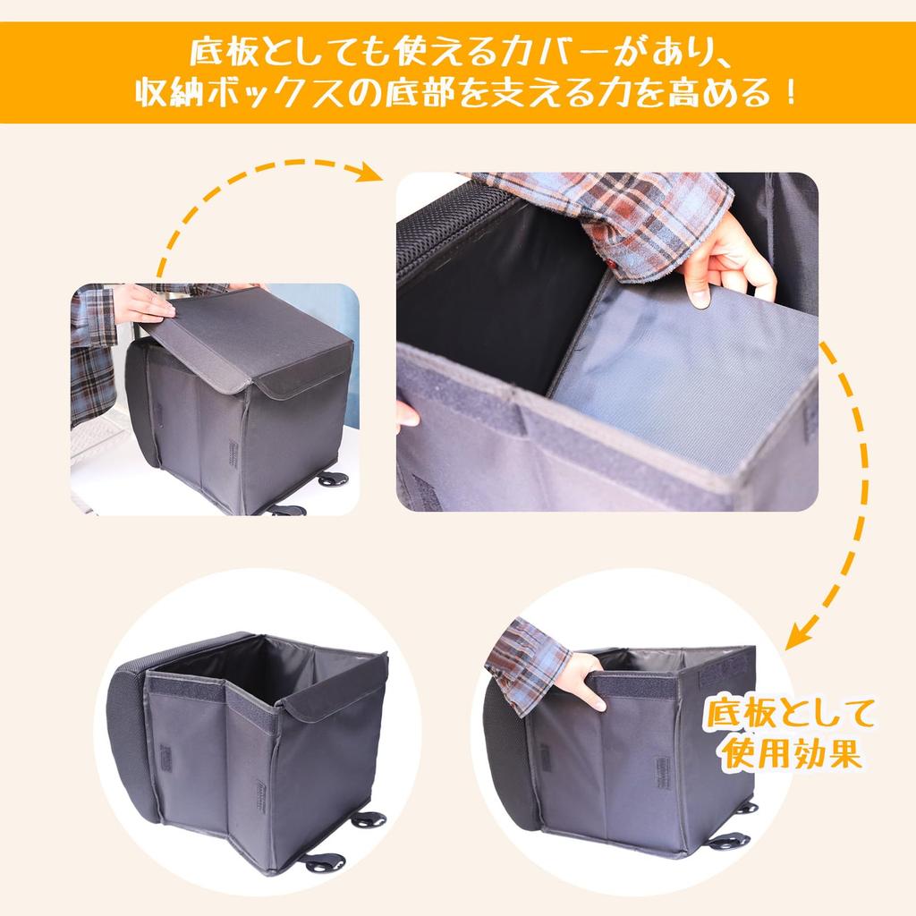 Temiry Car Seat Lumbar Foldable Car Storage Passenger Seat Storage 30L Large Prevents Luggage from Convenient Car Accessory with Easy Installation