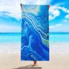 1 Stück Ultrafein-Faser-Strandtuch, schnell trocknendes saugfähiges Badetuch, multifunktionales Tuch für Strand, Schwimmen und Yoga