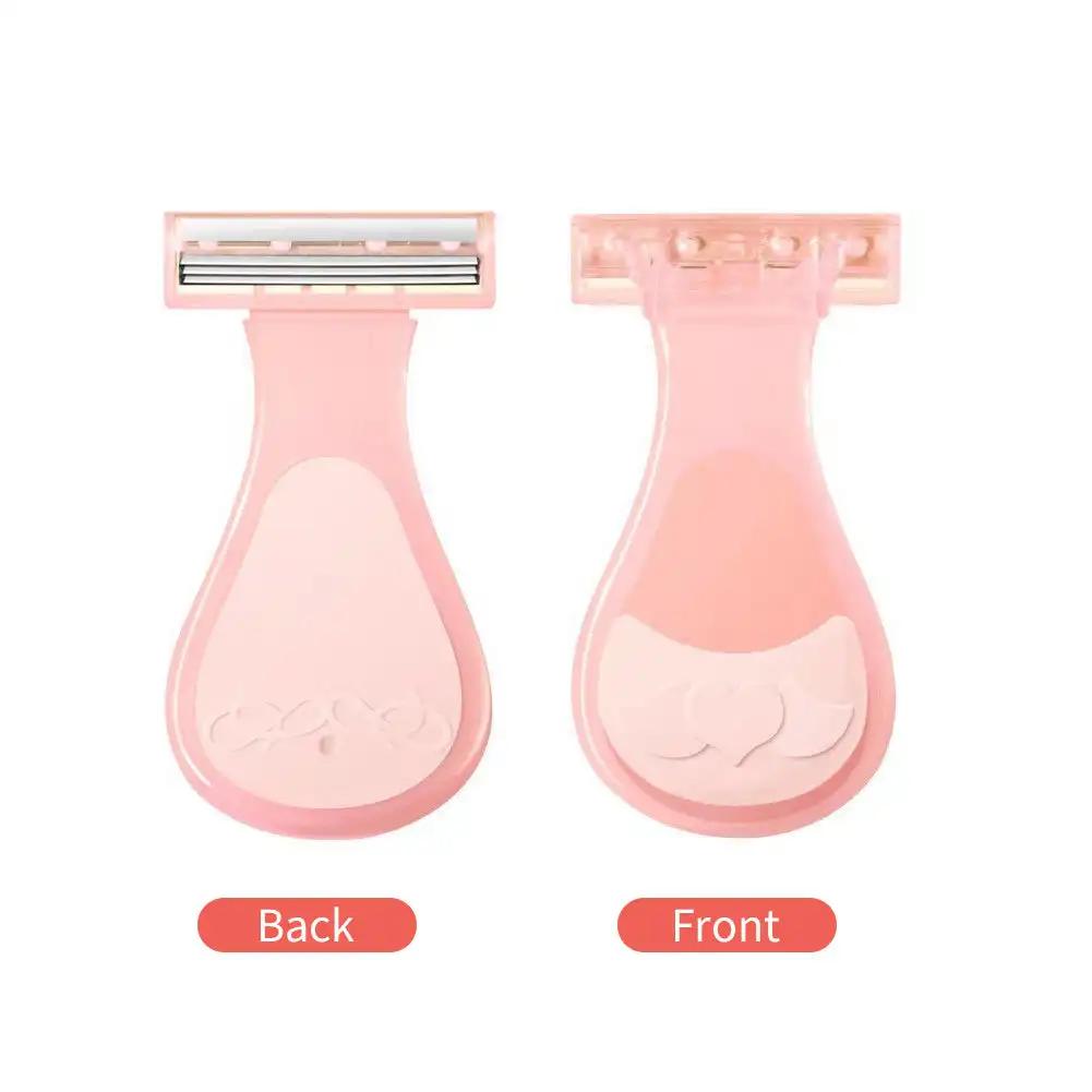 

Триммер для волос женский специальный триммер для волос подмышками триммер для волос на лобке женский бритва устройство для удаления волос ручное выскабливание удаление волос на ногах розовый