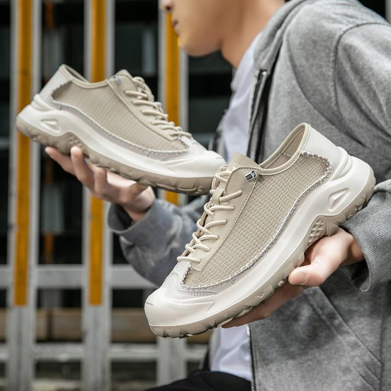 Wear-resistant Sports Running Shoes for Men Breathable Mesh Sports and Leisure Shoes for Men Outdoor Travel Shoes for Men