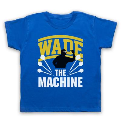 Wade The Machine Darts Tribute English Player Pro Kids Childs T-Shirt