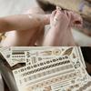 3 Sheets Tattoo Temporary Disposable Tag Gold Metallic Waterproof Silver Black Flash Fake Gold Tattoos Adhesives Decal