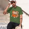 Viral Pun Monkey T Shirt Cute Baby Monkey With Plush Tshirt Casual Short Sve Animal Lovers Tshirt Cute Graph Tees 2026 New Mode