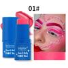 Trucco a lunga tenuta anti-macchia Halloween pittura crema ombretto viso fluorescente UV asciugatura rapida solubile in acqua bastoncino da pittura